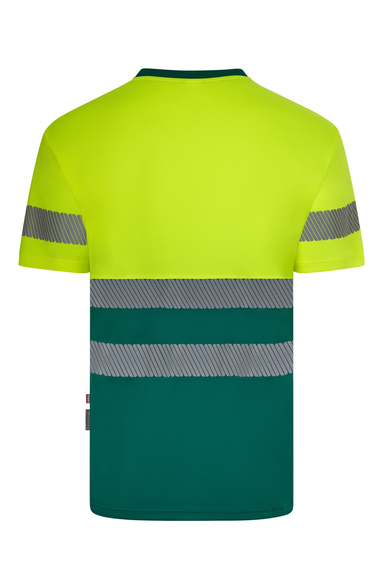 305633.CAMISETA GRS BICOLOR MC RS VERDE/AMARILLO FLÚOR S