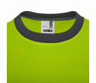 305633.CAMISETA GRS BICOLOR MC RS GRIS/AMARILLO FLÚOR S