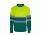 305635.CAMISETA GRS BICOLOR ML RS VERDE/AMARILLO FLÚOR S
