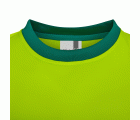 305635.CAMISETA GRS BICOLOR ML RS VERDE/AMARILLO FLÚOR S