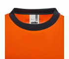 305635.CAMISETA GRS BICOLOR ML RS AZUL NAVY/NARANJA FLÚOR S