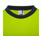 305635.CAMISETA GRS BICOLOR ML RS AZUL NAVY/AMARILLO FLÚOR S