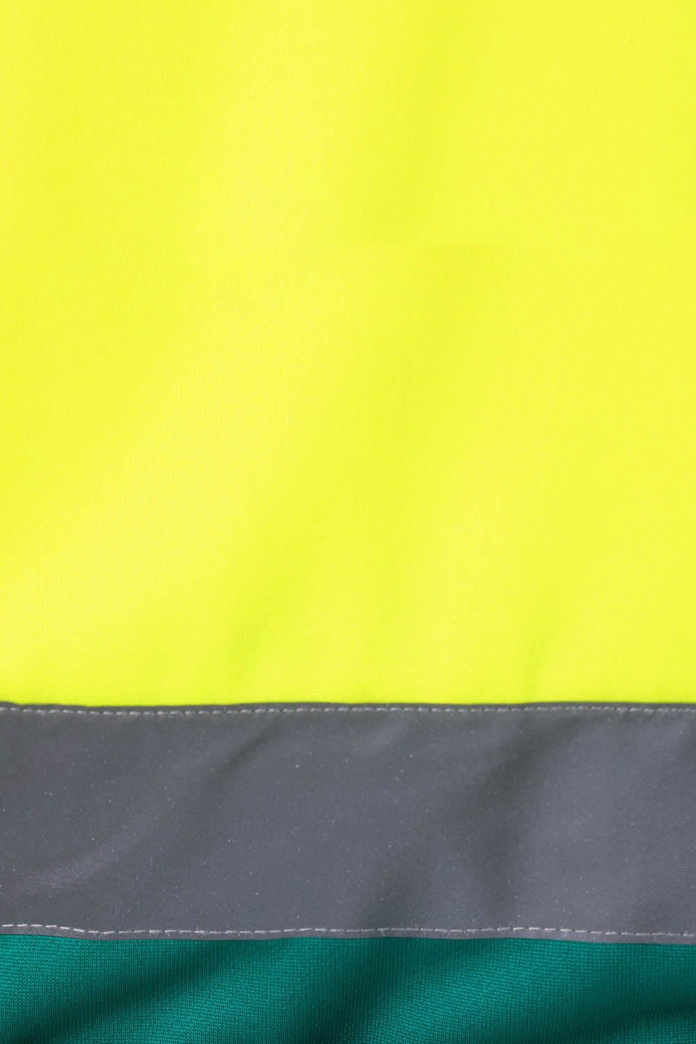 305701.SUDADERA BICOLOR CREMALLERA AV VERDE/AMARILLO FLÚOR 2XL