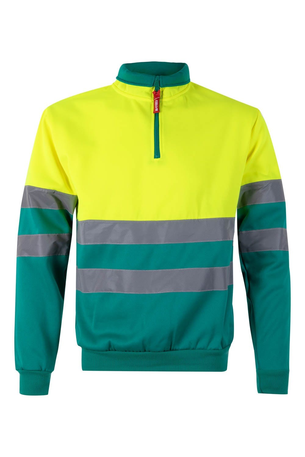 305701 / SUDADERA BICOLOR CREMALLERA AV