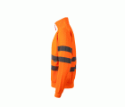 305702.SUDADERA CREMALLERA AV NARANJA FLÚOR 2XL