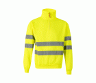 305702.SUDADERA CREMALLERA AV AMARILLO FLÚOR 2XL