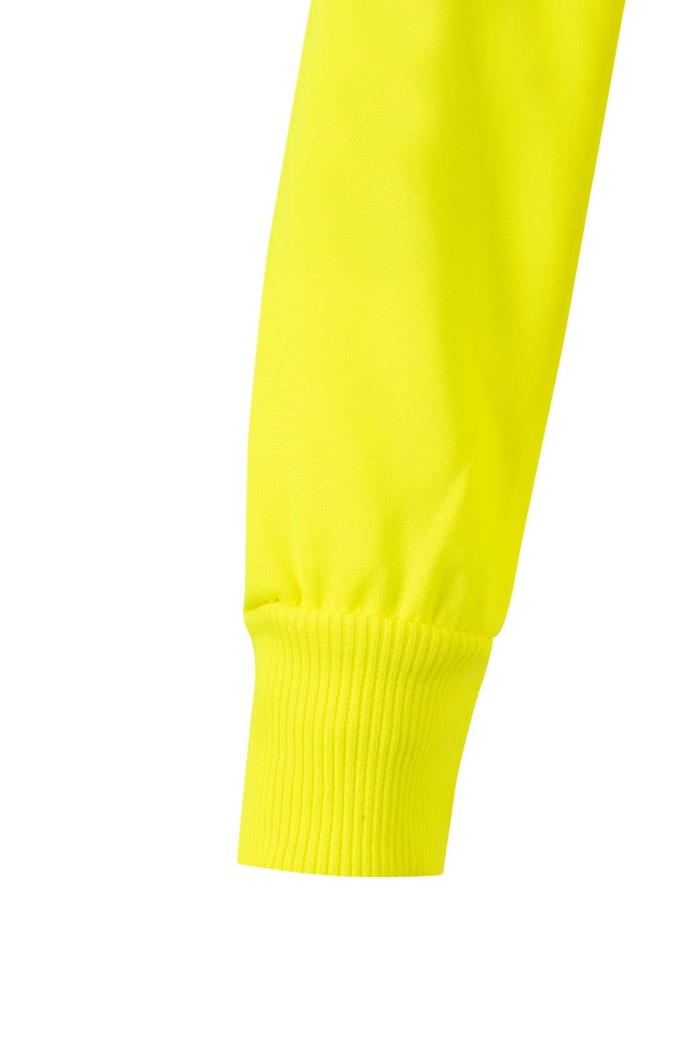 305702.SUDADERA CREMALLERA AV AMARILLO FLÚOR 2XL