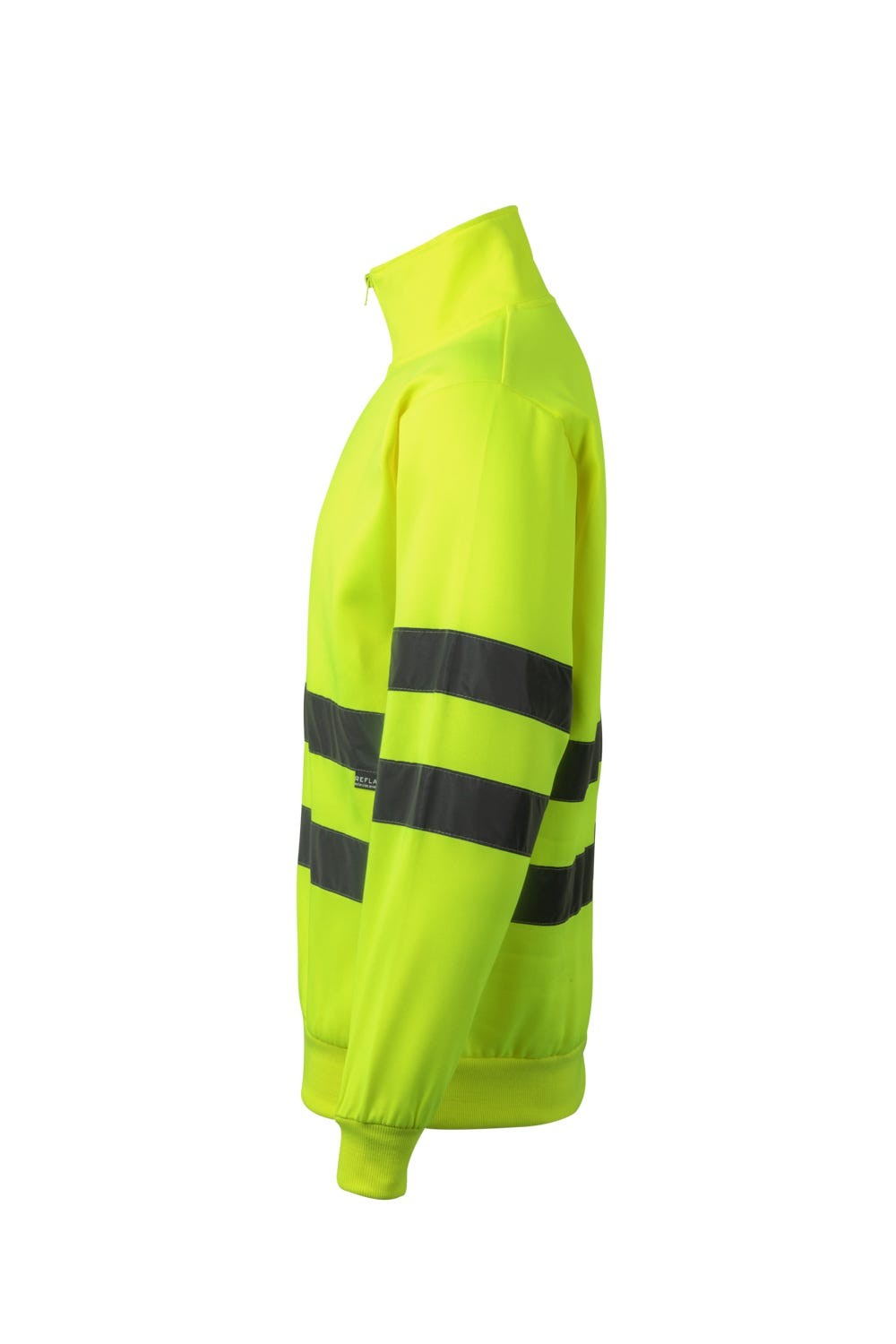 305702.SUDADERA CREMALLERA AV AMARILLO FLÚOR 2XL