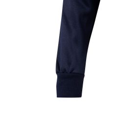 305703.SUDADERA BICOLOR CREMALLERA RS AZUL NAVY/AMARILLO FLÚOR L