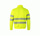 305704.SUDADERA CREMALLERA RS AMARILLO FLÚOR 2XL