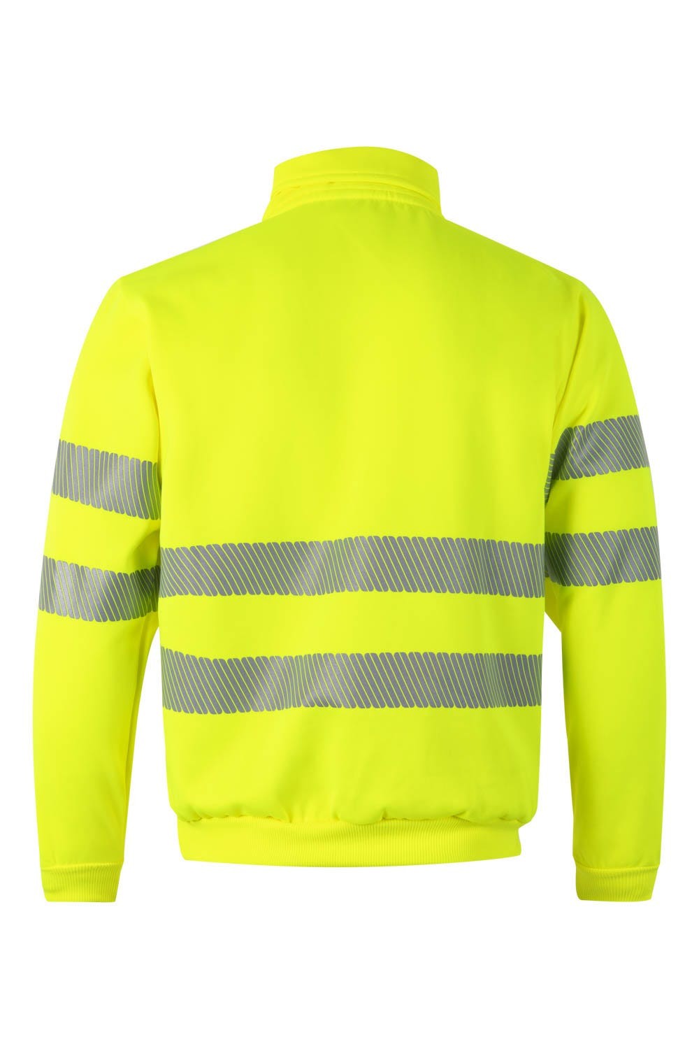 305704.SUDADERA CREMALLERA RS AMARILLO FLÚOR 2XL