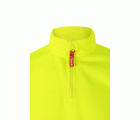 305704.SUDADERA CREMALLERA RS AMARILLO FLÚOR 2XL