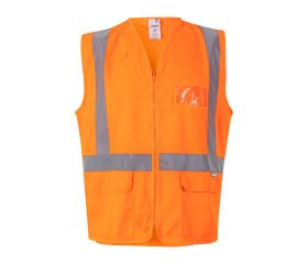 305903.CHALECO AV NARANJA FLÚOR 2XL