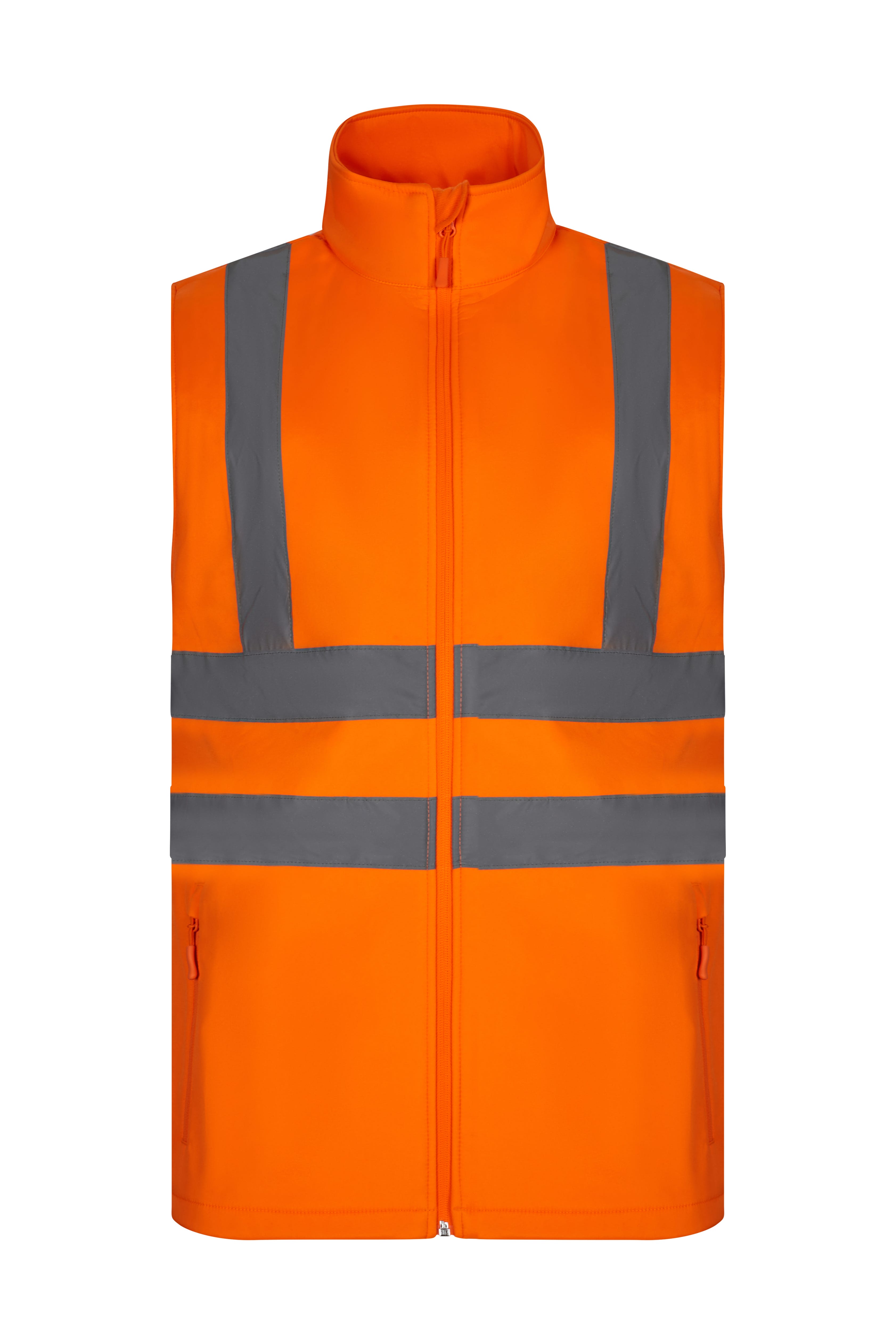 305905.CHALECO SOFT SHELL AV NARANJA FLÚOR S