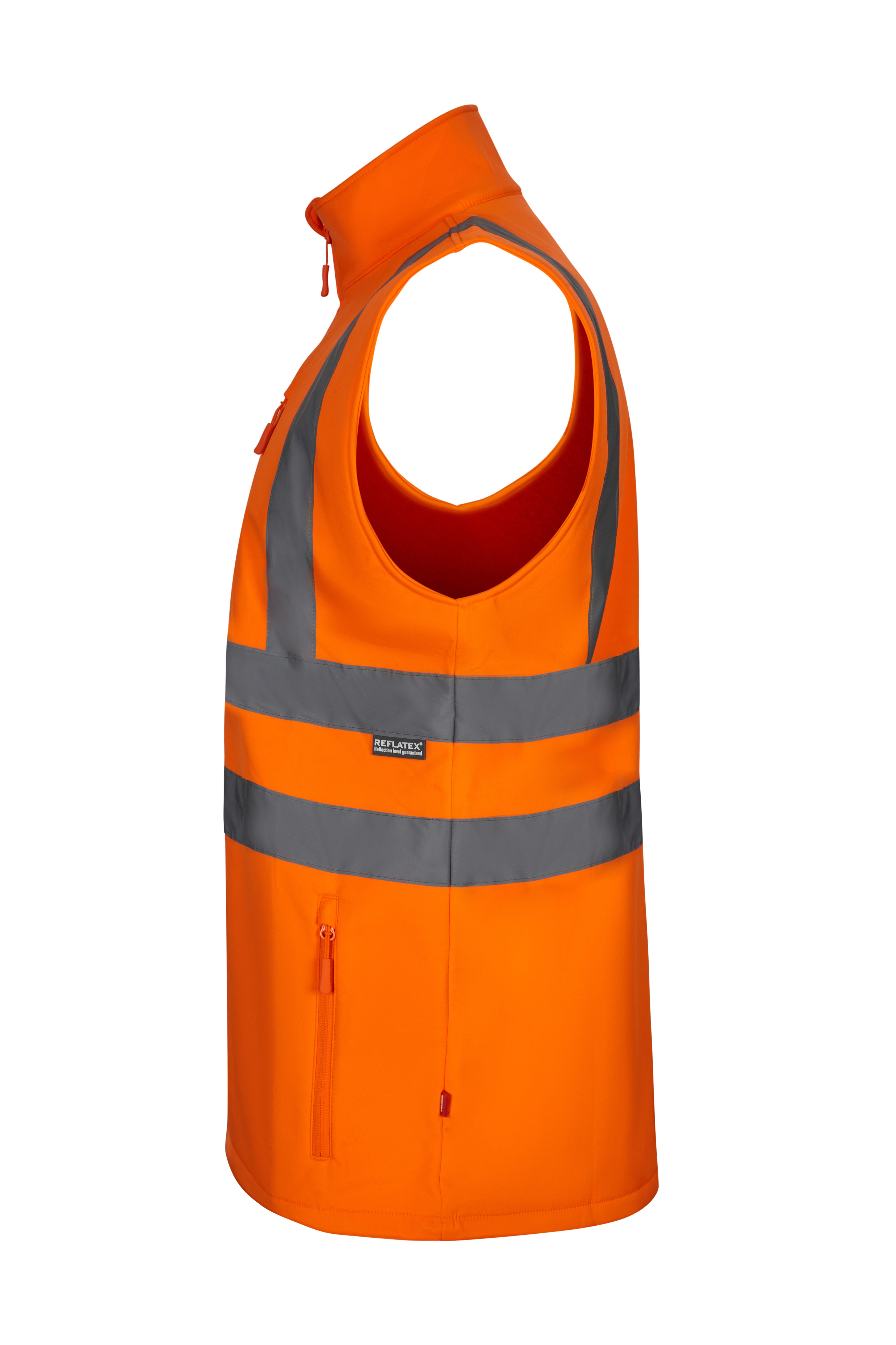 305905.CHALECO SOFT SHELL AV NARANJA FLÚOR S