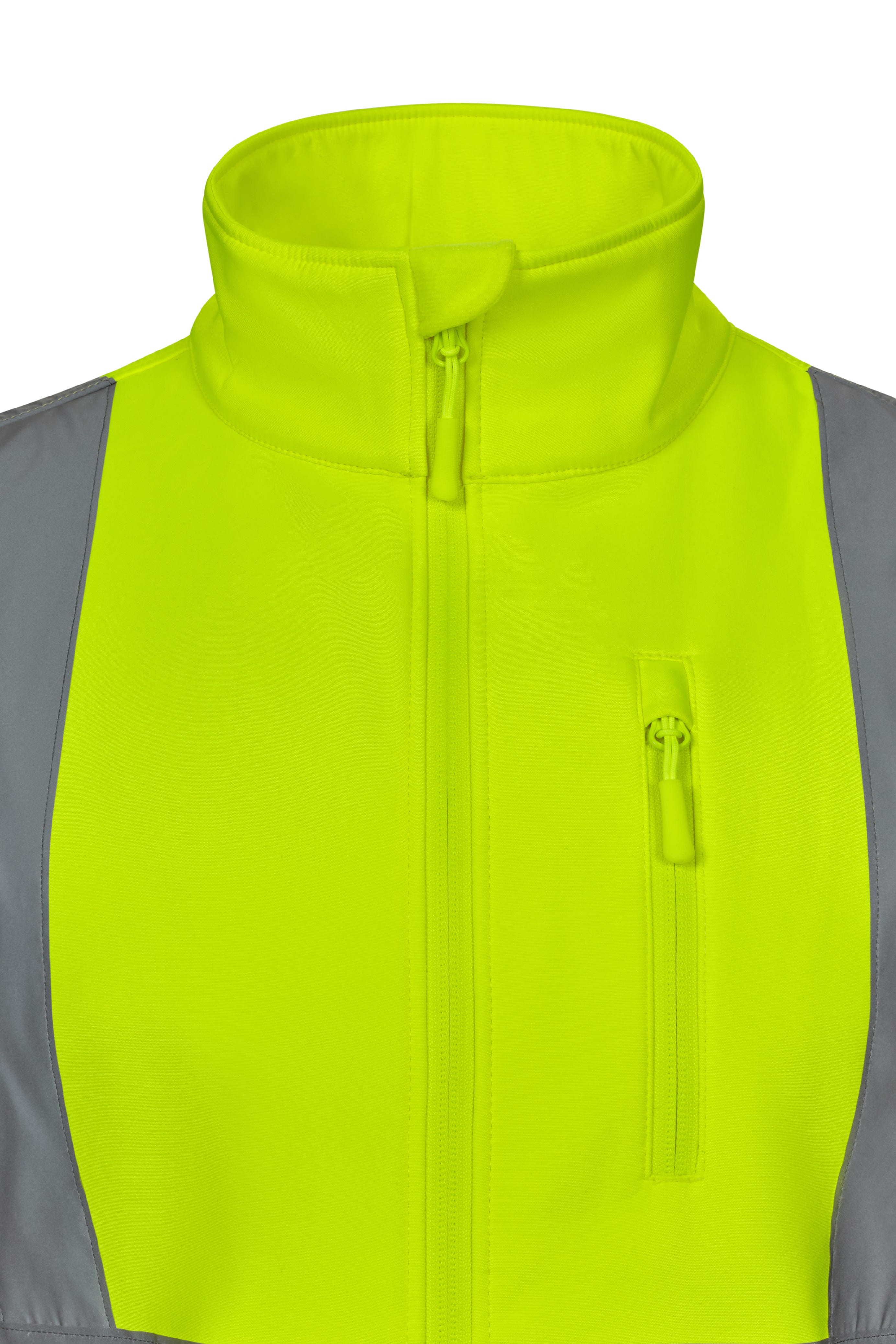 305905.CHALECO SOFT SHELL AV AMARILLO FLÚOR S