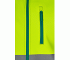 305906.CHALECO SOFT SHELL BICOLOR AV VERDE/AMARILLO FLÚOR S