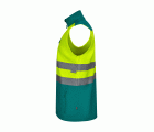 305906.CHALECO SOFT SHELL BICOLOR AV VERDE/AMARILLO FLÚOR S