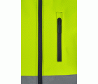305906.CHALECO SOFT SHELL BICOLOR AV AZUL NAVY/AMARILLO FLÚOR S