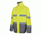 306002.PARKA BICOLOR AV GRIS/AMARILLO FLÚOR 2XL