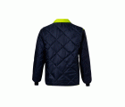 306003.PARKA 4EN1 BICOLOR AV AZUL MARINO/AMARILLO FLÚOR 2XL