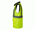 306003.PARKA 4EN1 BICOLOR AV AZUL MARINO/AMARILLO FLÚOR 2XL