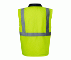 306003.PARKA 4EN1 BICOLOR AV AZUL MARINO/AMARILLO FLÚOR 2XL