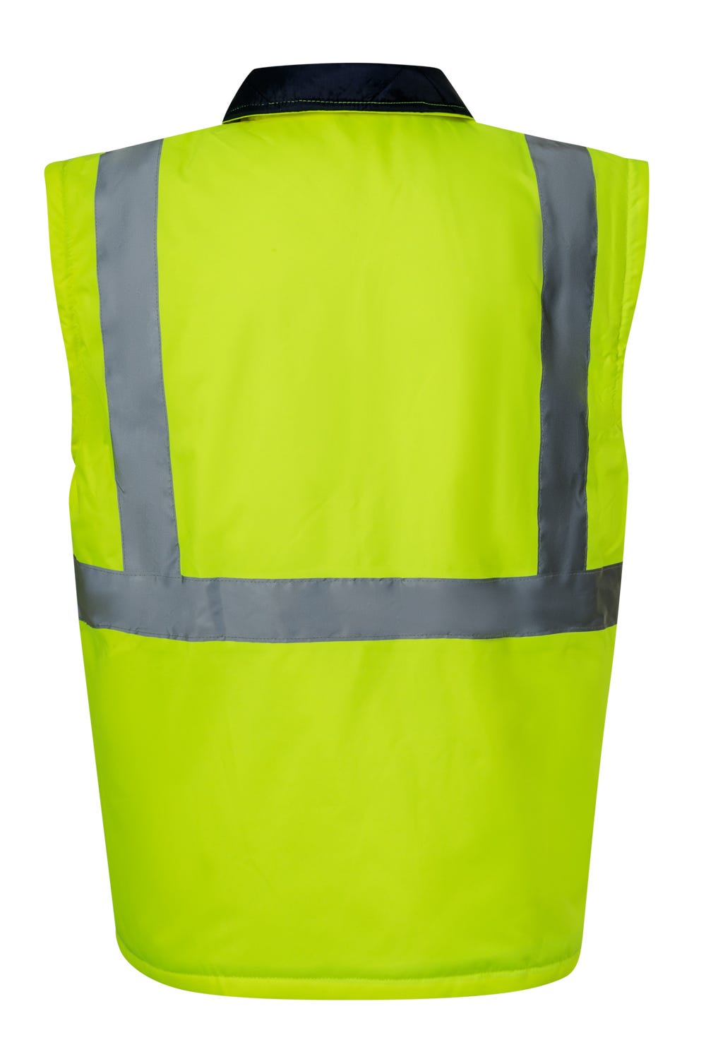 306003.PARKA 4EN1 BICOLOR AV AZUL MARINO/AMARILLO FLÚOR 2XL