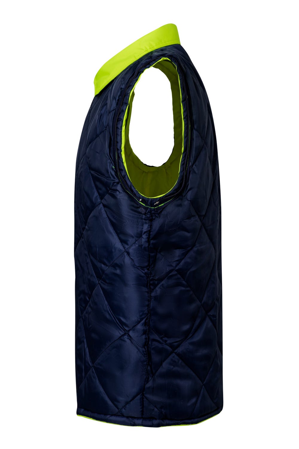 306003.PARKA 4EN1 BICOLOR AV AZUL MARINO/AMARILLO FLÚOR 2XL