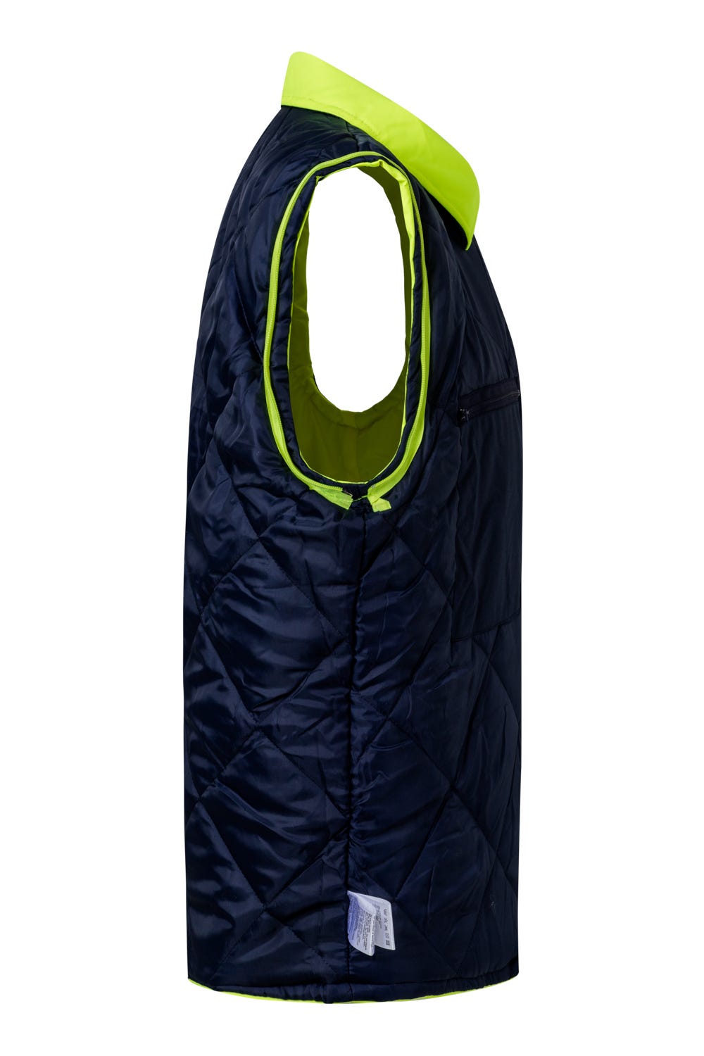 306003.PARKA 4EN1 BICOLOR AV AZUL MARINO/AMARILLO FLÚOR 2XL