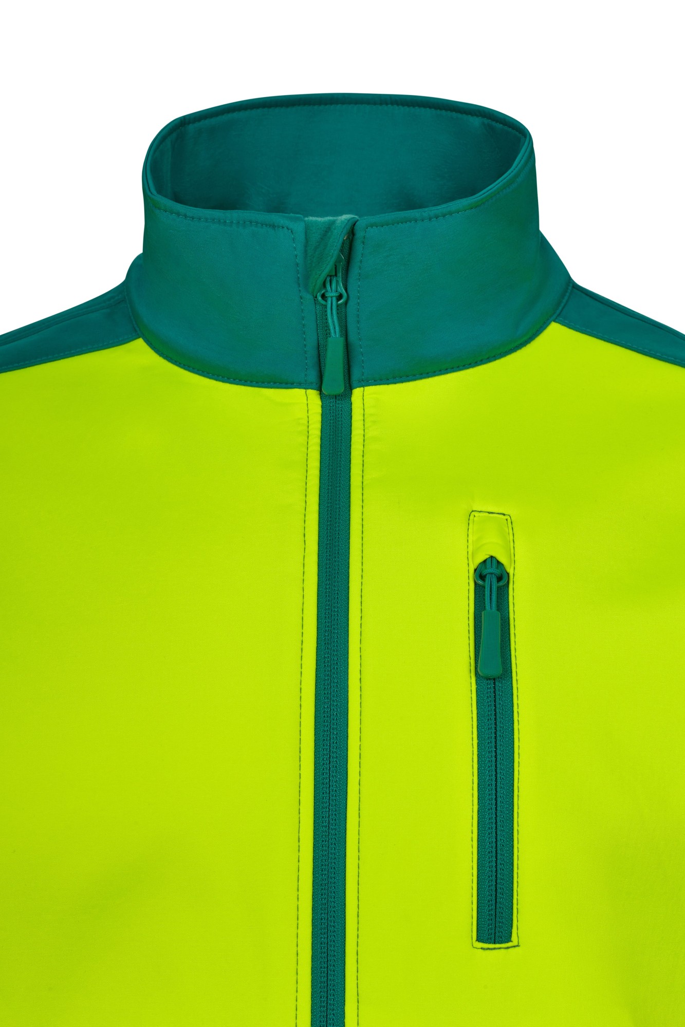 306006.SOFT SHELL BICOLOR AV VERDE/AMARILLO FLÚOR S