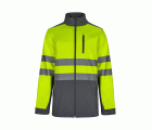 306006.SOFT SHELL BICOLOR AV GRIS/AMARILLO FLÚOR S