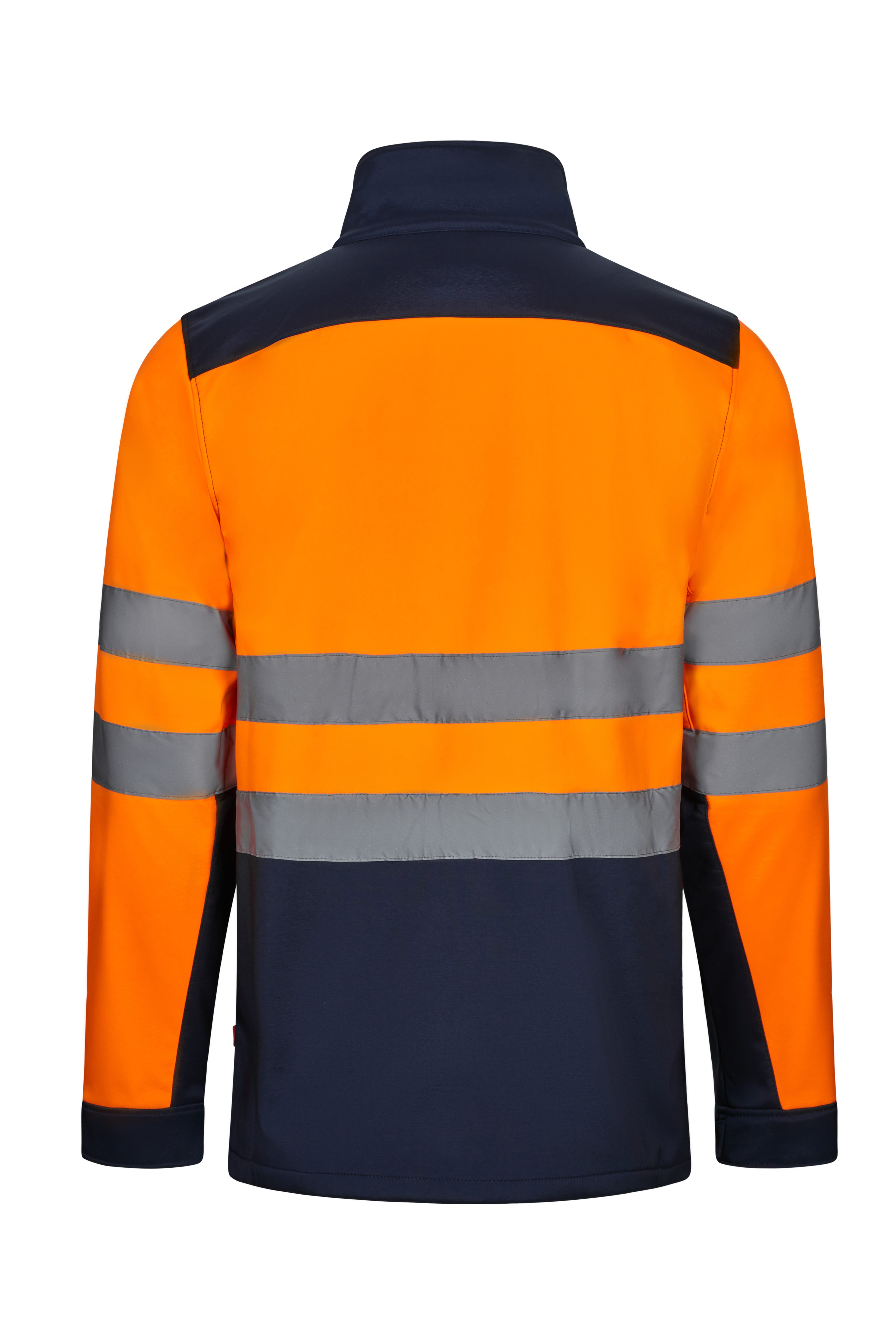 306006.SOFT SHELL BICOLOR AV AZUL NAVY/NARANJA FLÚOR S