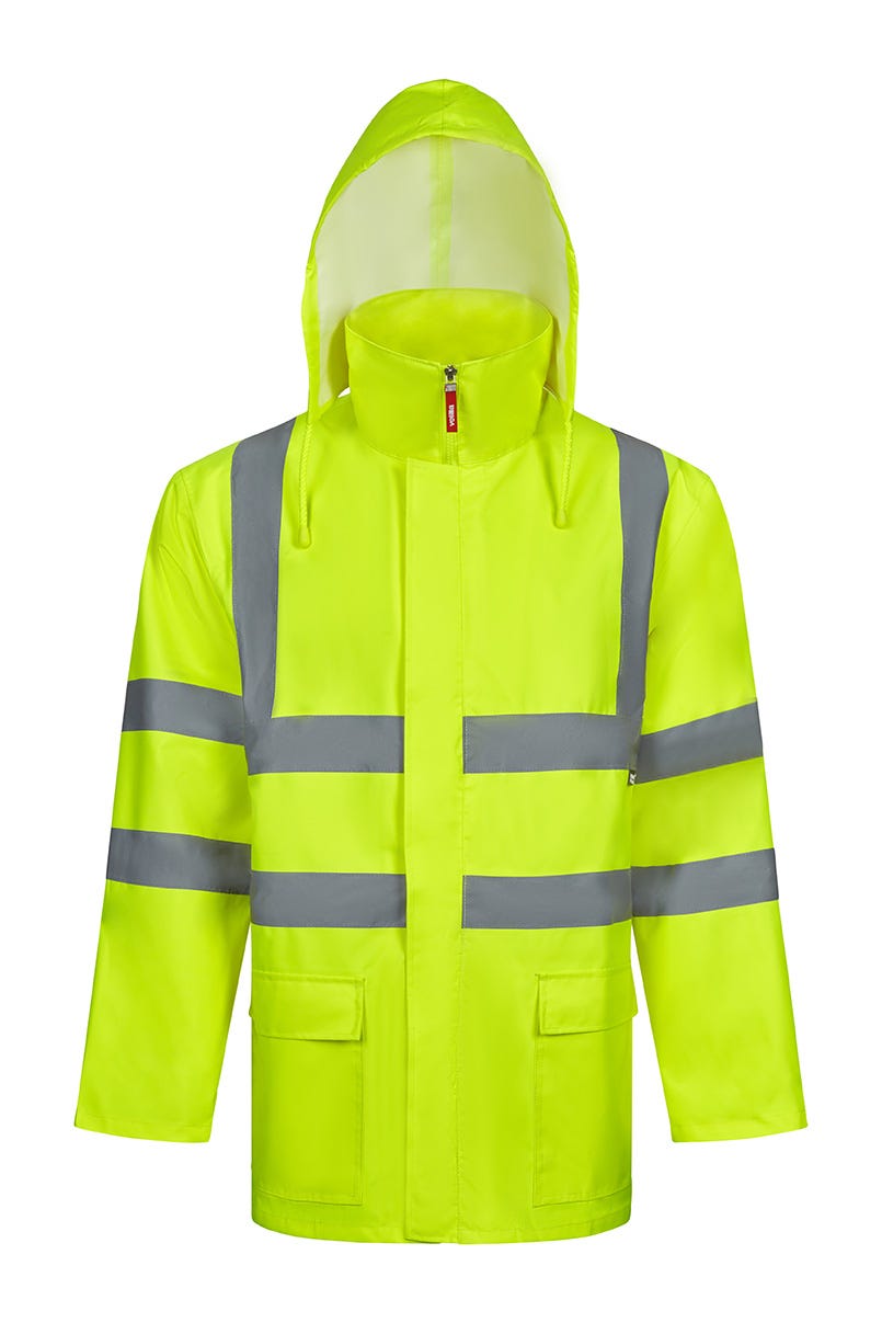 306007.PARKA 4EN1 AV AMARILLO FLÚOR S