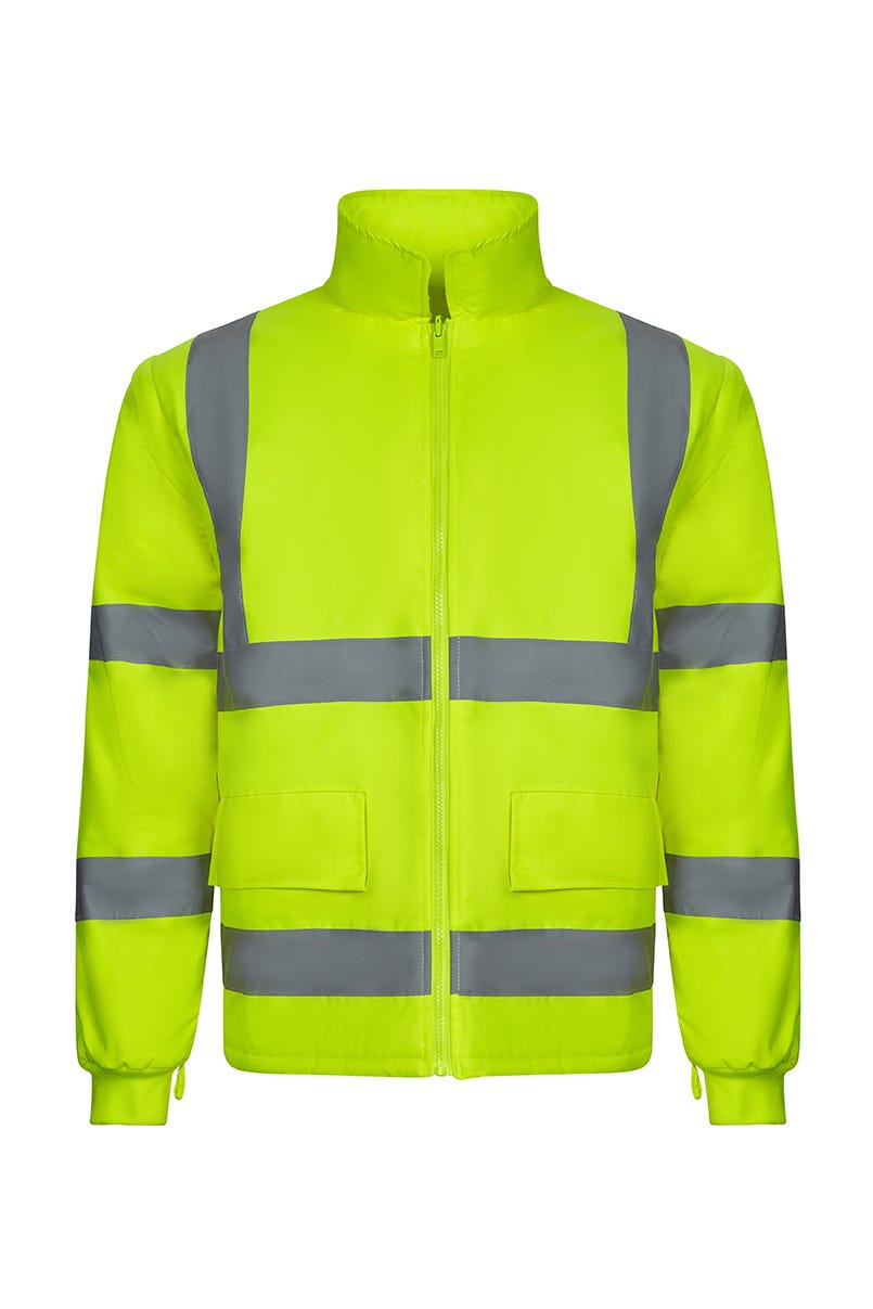 306007.PARKA 4EN1 AV AMARILLO FLÚOR S