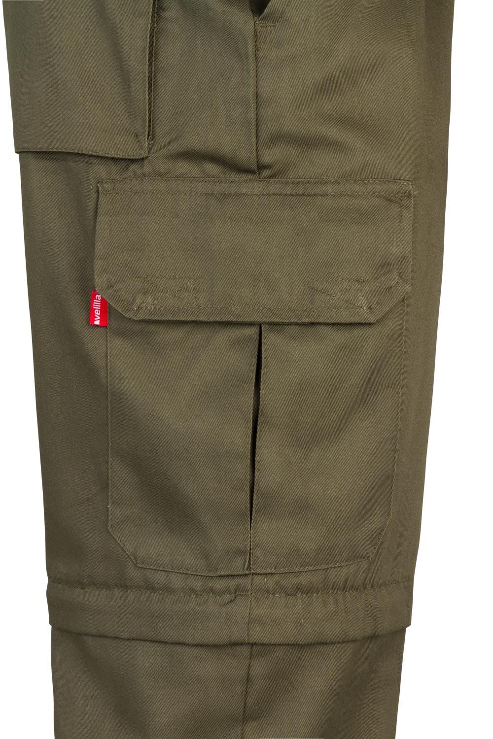 346.PANTALÓN DESMONTABLE VERDE CAZA 36