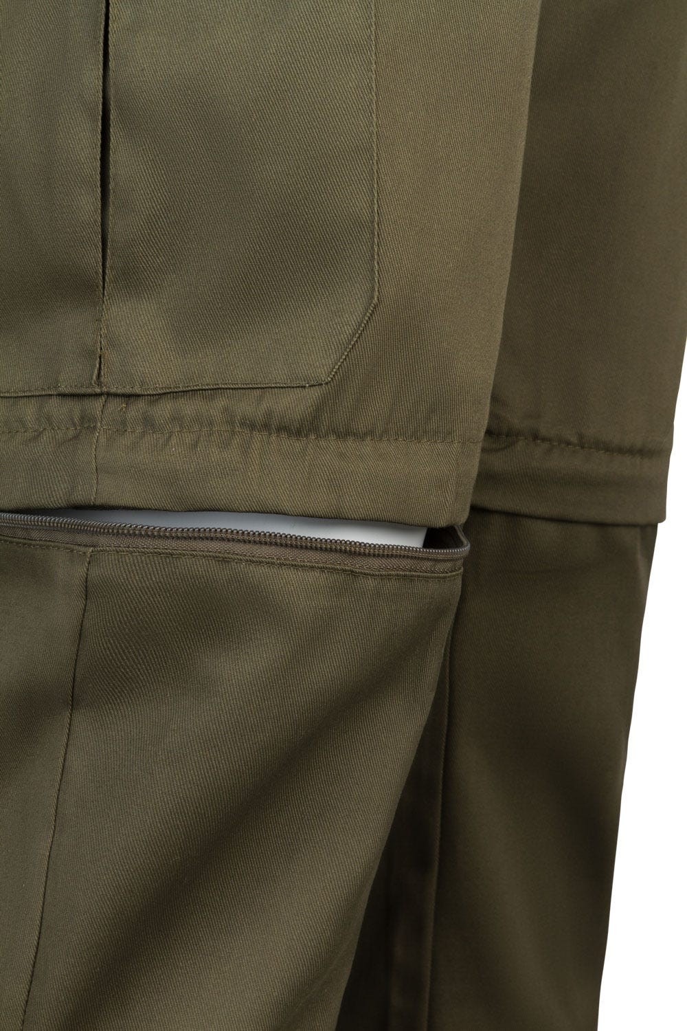 346.PANTALÓN DESMONTABLE VERDE CAZA 36