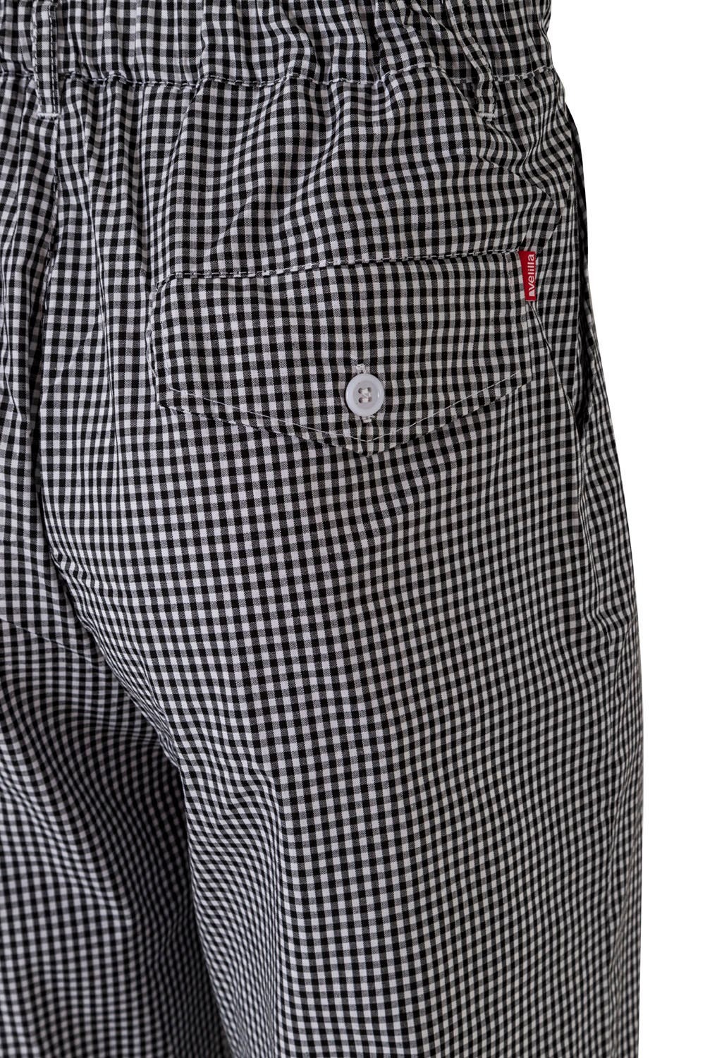 351.PANTALÓN COCINA NEGRO 36