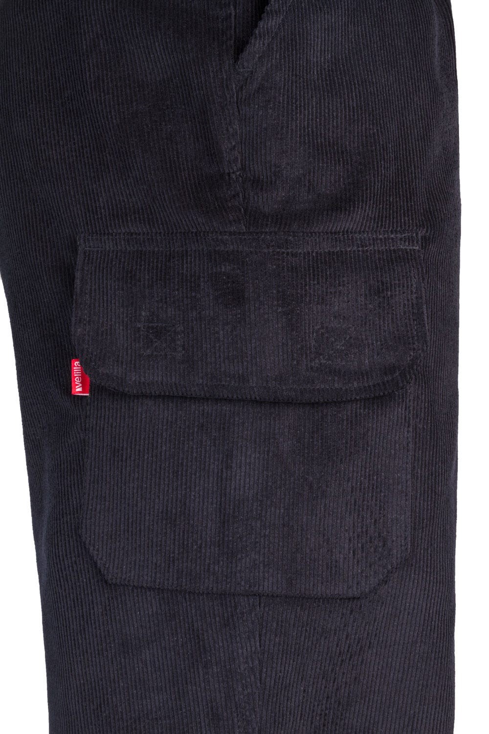 380.PANTALÓN PANA AZUL MARINO 2XL