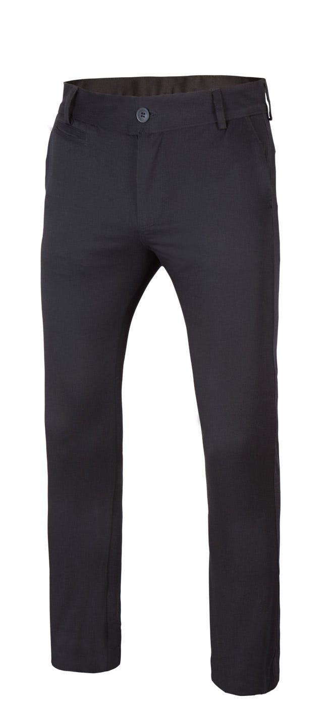 403002S.PANTALÓN STRETCH HOMBRE NEGRO 36