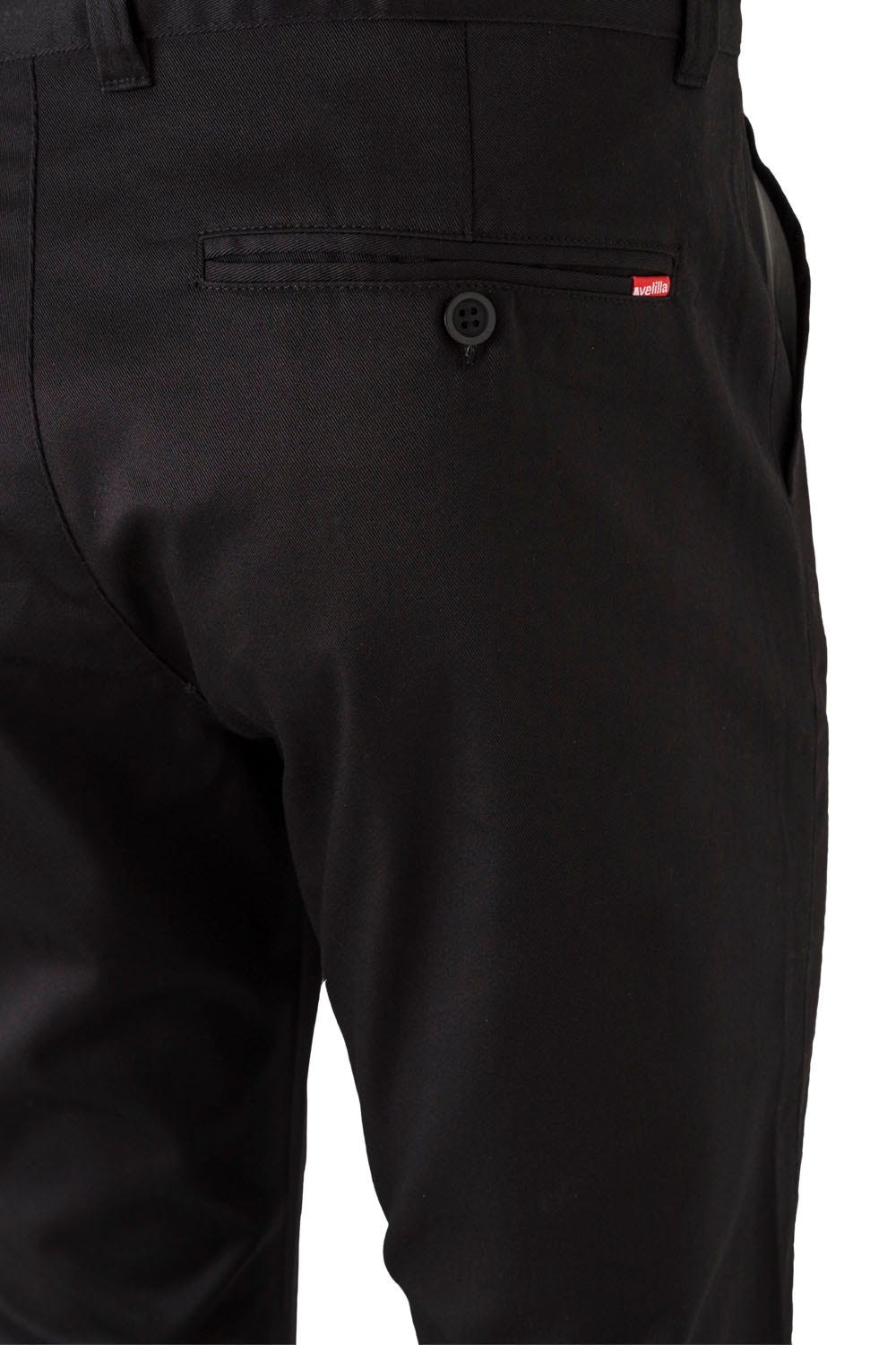 403002S.PANTALÓN STRETCH HOMBRE NEGRO 36