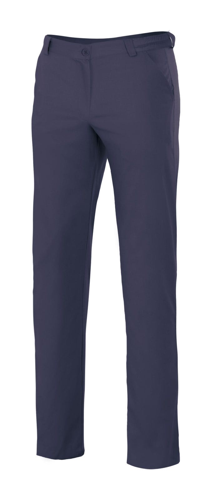 403005S.PANTALÓN CHINO STRETCH MUJER AZUL NAVY 34