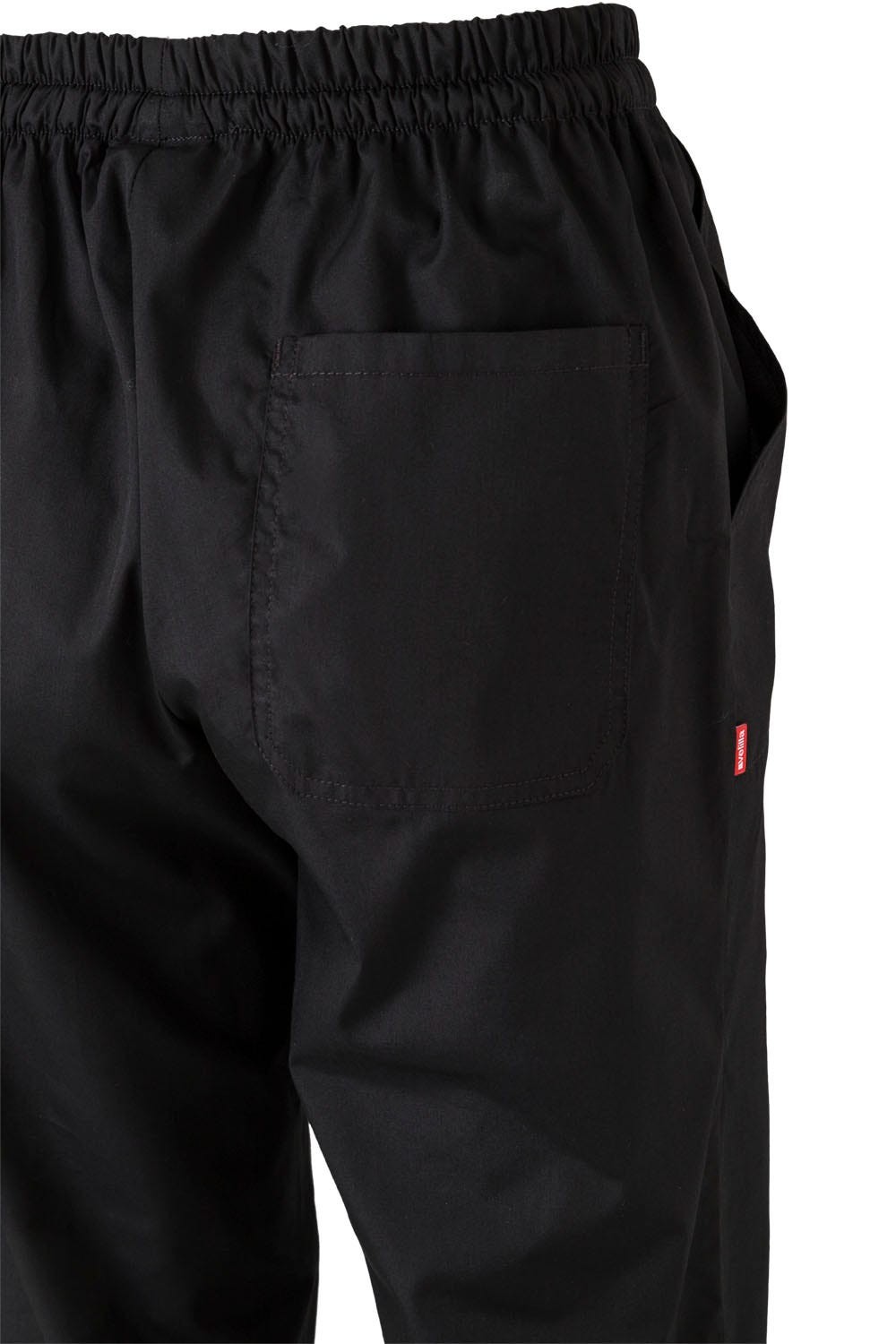 403006.PANTALÓN COCINA POPELÍN NEGRO 2XL