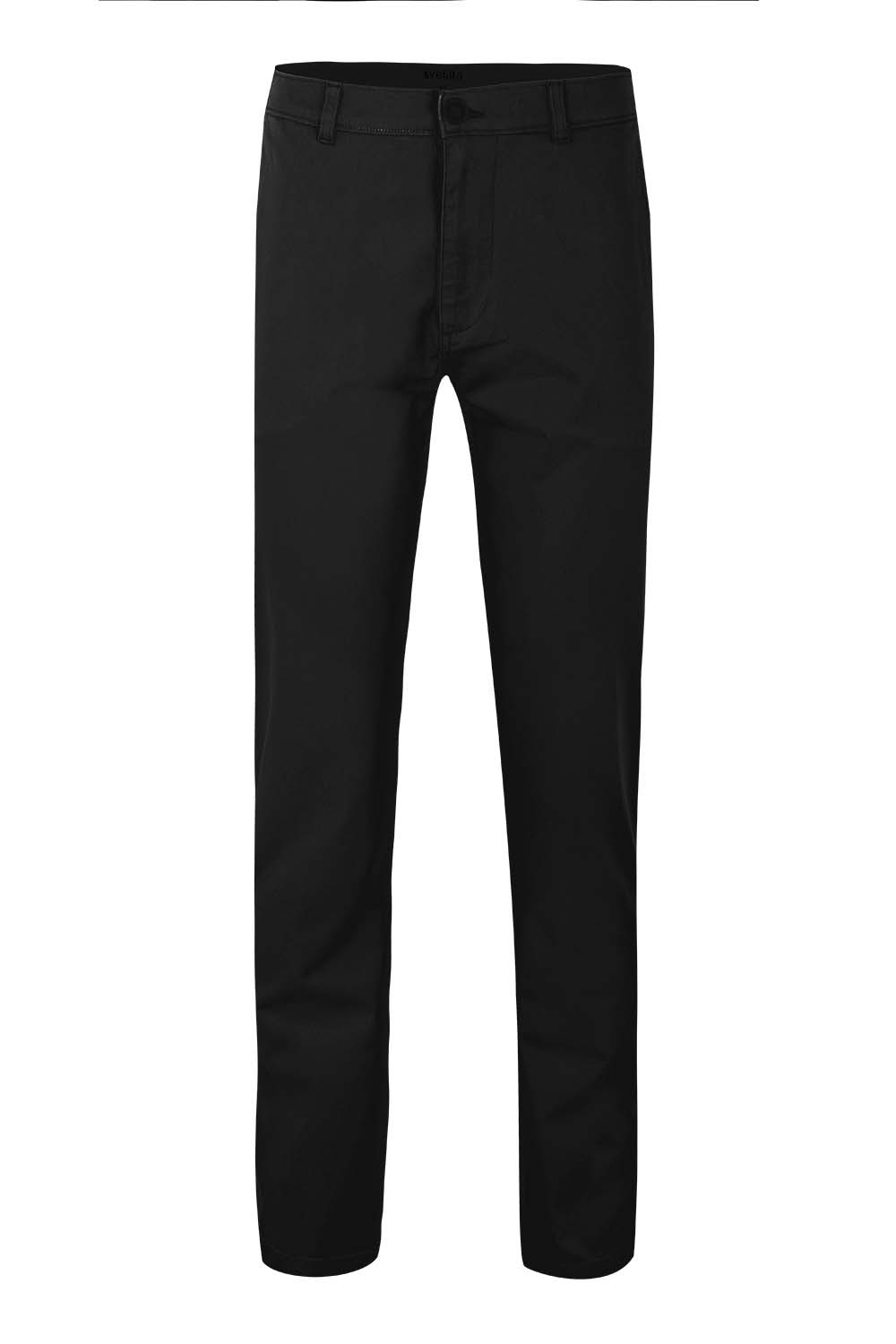 403010S.PANTALÓN CHINO STRETCH UNISEX NEGRO 34