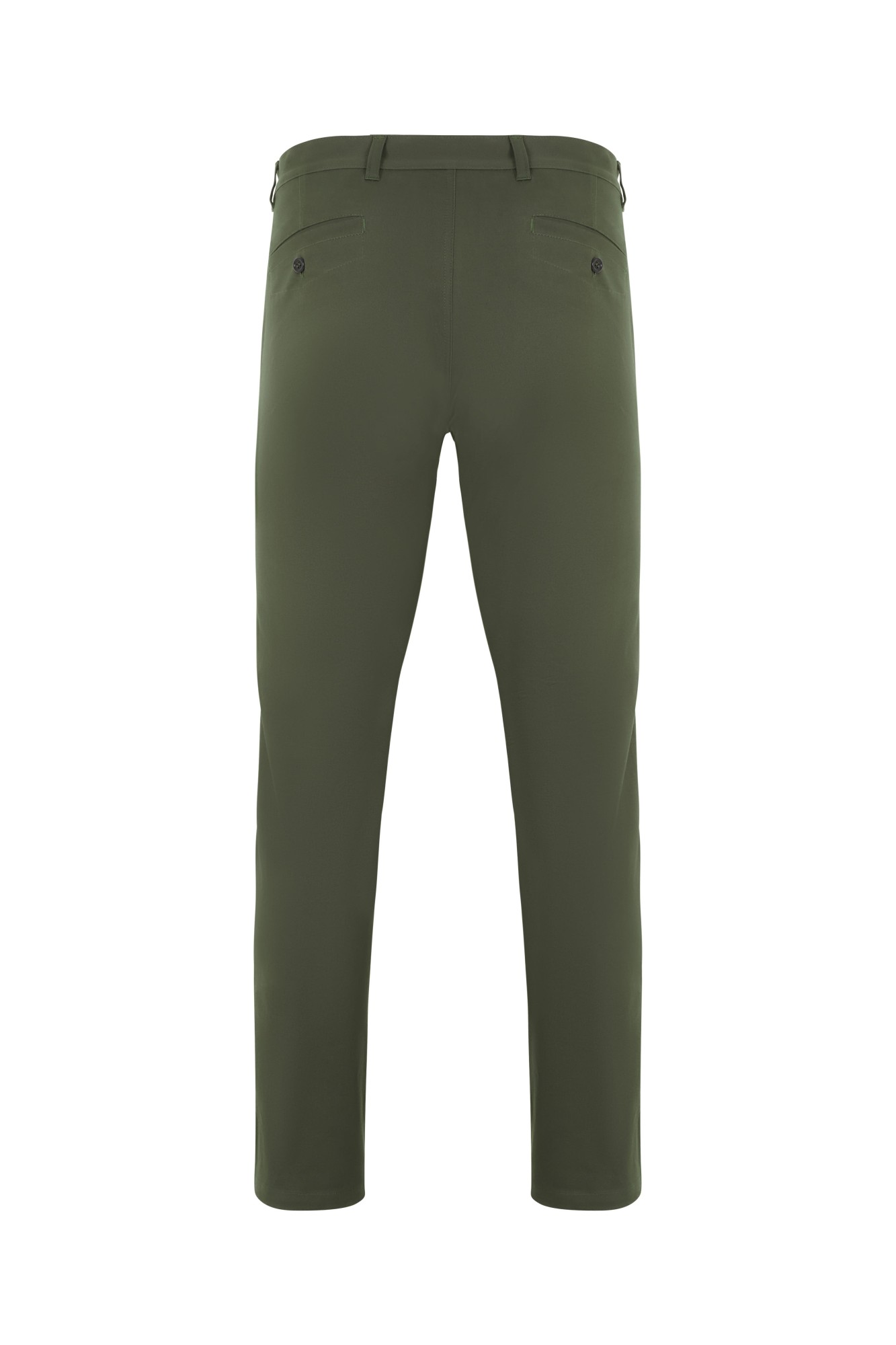 403010S.PANTALÓN CHINO STRETCH UNISEX VERDE OLIVA 34
