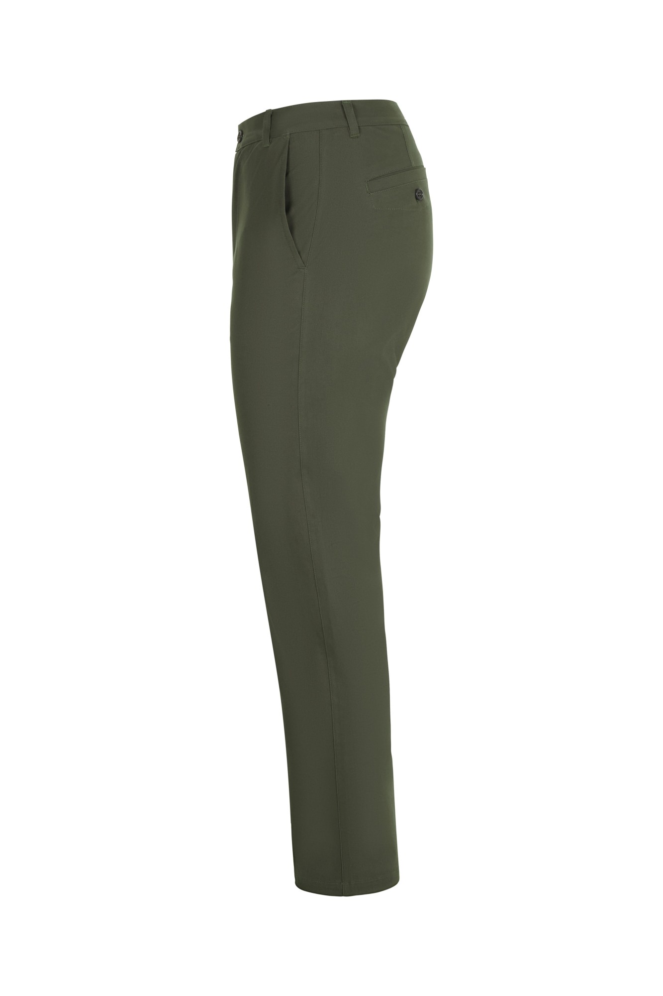 403010S.PANTALÓN CHINO STRETCH UNISEX VERDE OLIVA 34