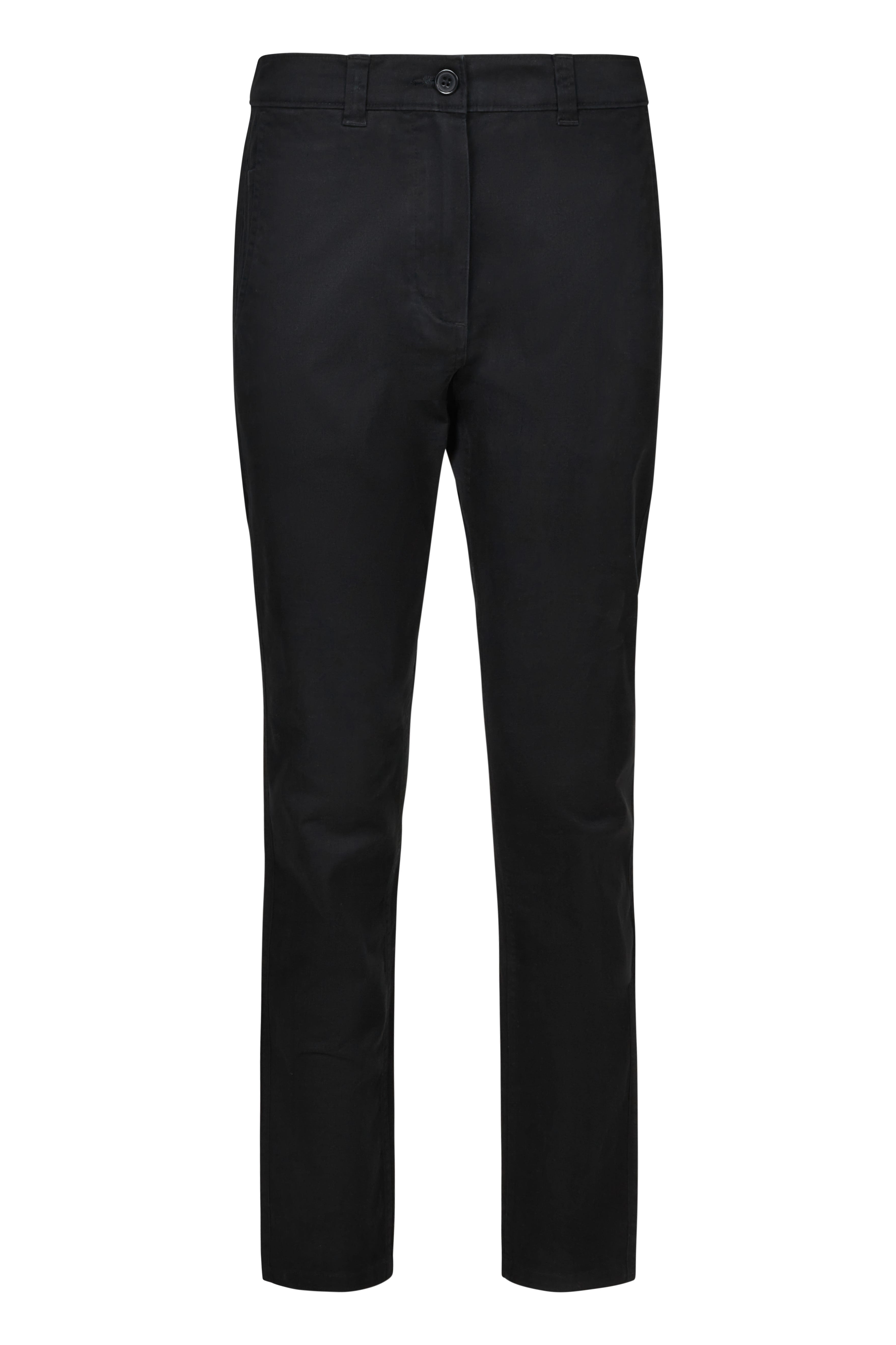 403012S.PANTALÓN CHINO STRETCH MUJER NEGRO 34