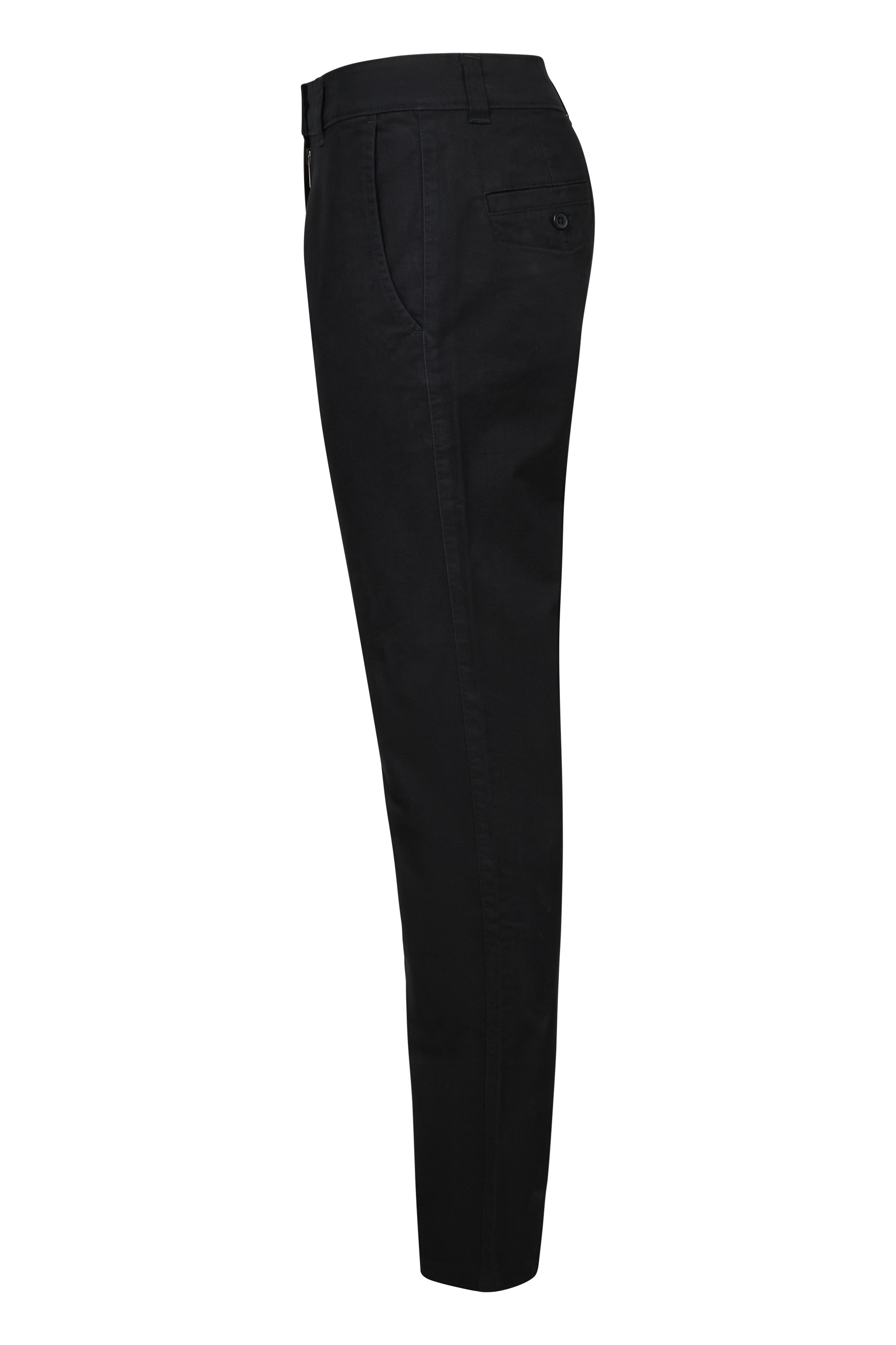 403012S.PANTALÓN CHINO STRETCH MUJER NEGRO 34