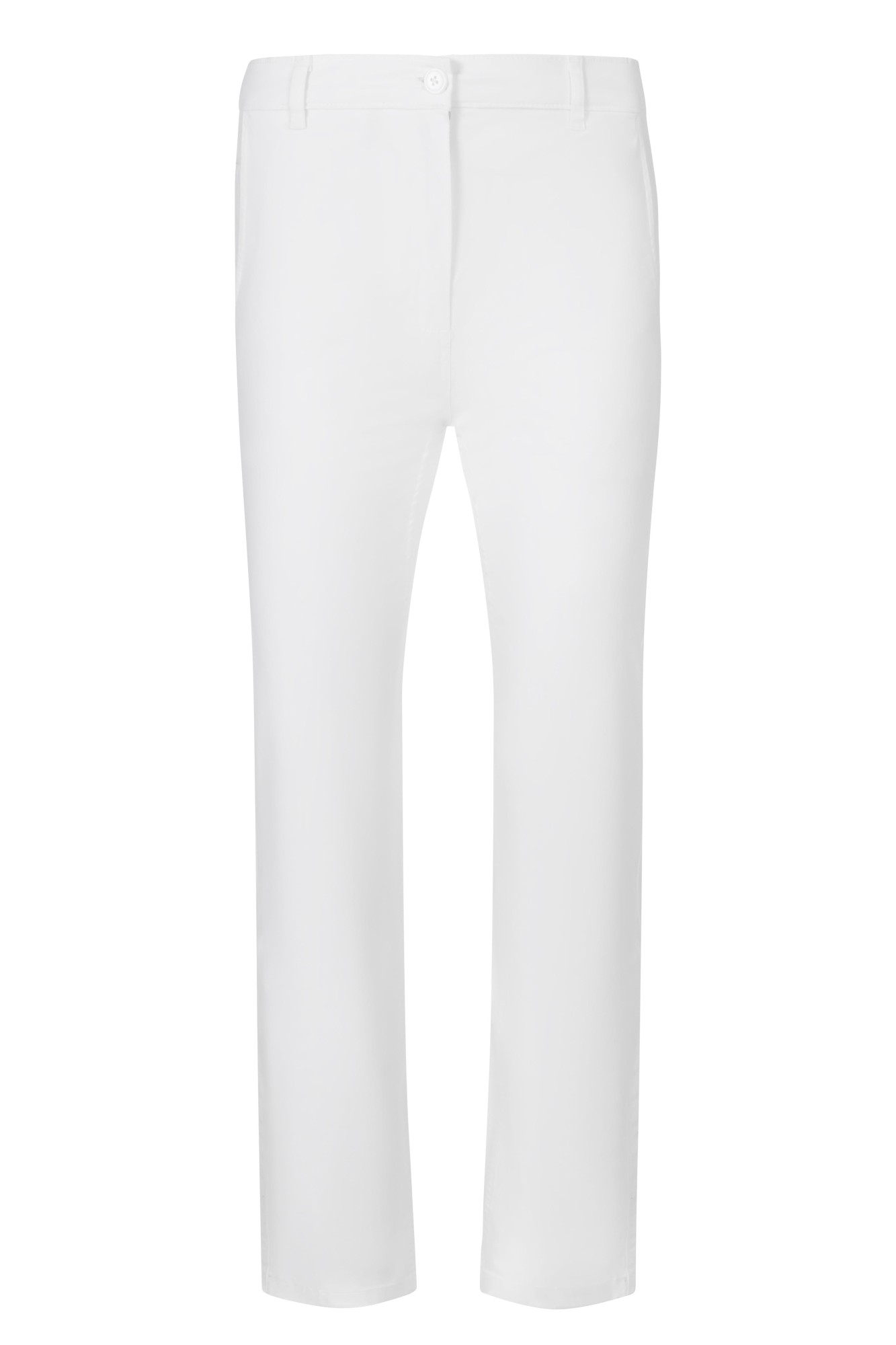 403012S.PANTALÓN CHINO STRETCH MUJER BLANCO 34