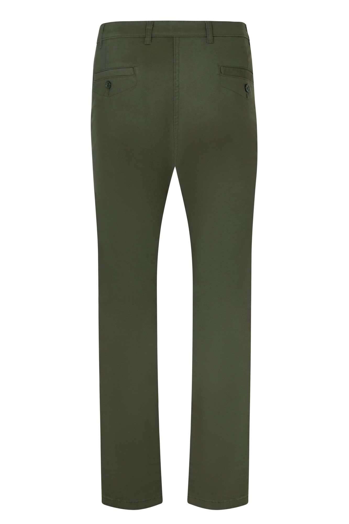 403012S.PANTALÓN CHINO STRETCH MUJER VERDE OLIVA 34